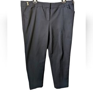 Ricki's sz 12 Black Dress Capri Pants Petite Ricki's